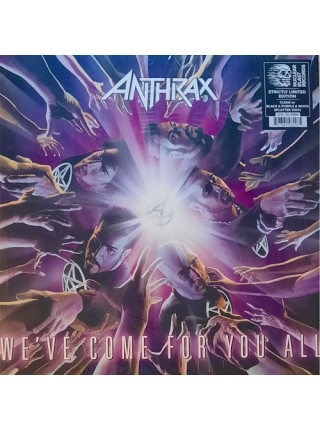 35008262	 Anthrax – We've Come For You All, Clear Black White Purple Splatter, Gatefold, Limited , 2 lp	" 	Heavy Metal, Thrash"	2003	"	Nuclear Blast – NB 2820-3 "	S/S	 Europe 	Remastered	08.12.2023