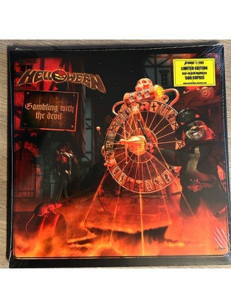 35008281	 Helloween – Gambling With The Devil, Red Orange Black Marbled, 180 Gram, Limited, 2 lp 	" 	Heavy Metal"	2007	" 	Atomic Fire – AF0103V"	S/S	 Europe 	Remastered	12.01.2024