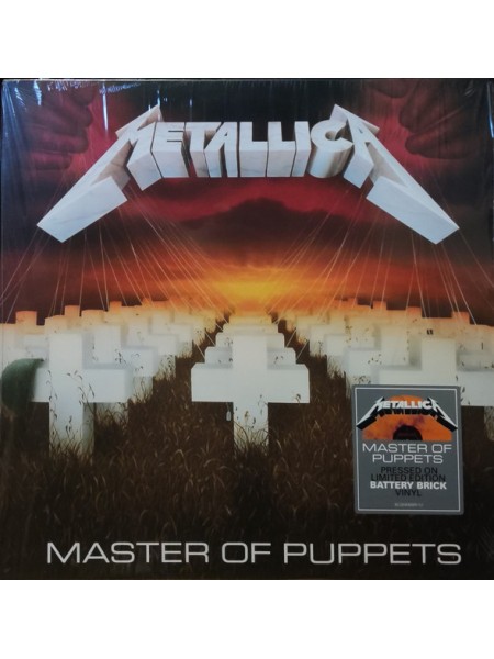 35008428	 Metallica – Master Of Puppets	" 	Thrash, Heavy Metal"	Battery Brick, Limited	1986	" 	Blackened – BLCKND005R-1"	S/S	 Europe 	Remastered	05.01.2024