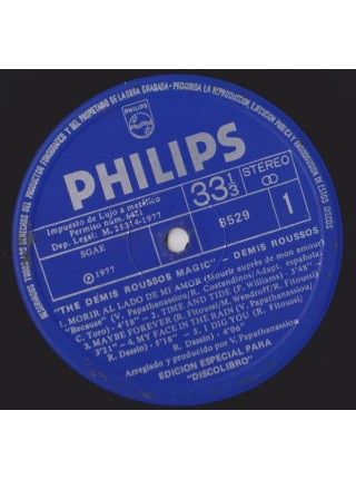5000055	Demis Roussos – The Demis Roussos Magic	"	Electronic, Funk / Soul"	1977	"	Philips – 8529"	NM/EX+	Spain	Remastered	1977