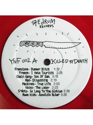 1402671	Various ‎– Killed By Death #2 (Raw Rare Punk Rock 77-82)	Punk	1989	Redrum Records ‎– YNF 002	NM/NM	USA