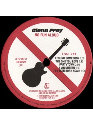 1402698	Glenn Frey – No Fun Aloud	Soft Rock	1982	Asylum Records – E1-60129	NM/NM	USA