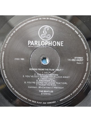 1403023		The Beatles – Help!  	Soundtrack, Beat, Rock & Roll, Pop Rock	1965	Parlophone – 5C 062 04257, Parlophone – 1A 062-04257	NM/NM	Netherlands	Remastered	###
