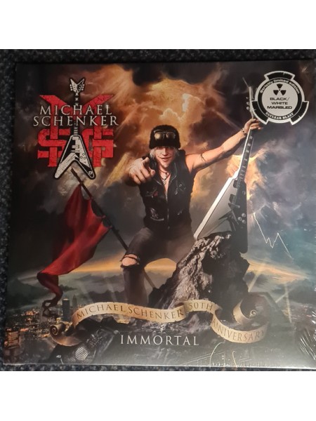 1700486		Michael Schenker Group – Immortal		"	Hard Rock"	2021	"	Nuclear Blast – NB 5162-1, Nuclear Blast – 27361 51621"	S/S	Europe	Remastered	2021	WHITE/BLACK