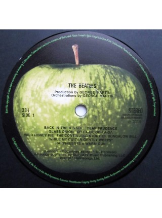 35003417		 The Beatles – The Beatles  2lp	" 	Prog Rock, Pop Rock"	Black, 180 Gram, Gatefold, Half Speed Mastering	1968	" 	Apple Records – 0602567696865"	S/S	 Europe 	Remastered	09.11.2018