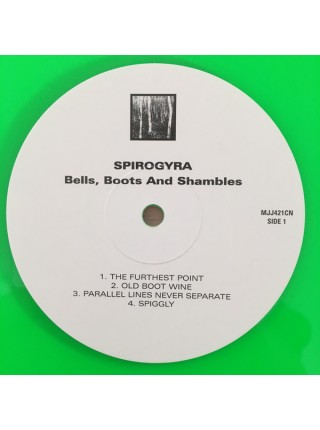 35005249		Spirogyra - Bells, Boots And Shambles " 	Folk Rock, Folk, Prog Rock"	Phosphorescent Green, Gatefold, Limited	1973	" 	Klimt Records – MJJ421CN"	S/S	 Europe 	Remastered	25.02.2022