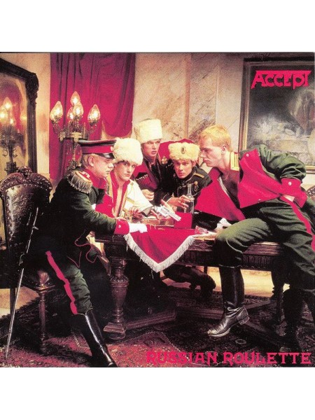 38000051	 	 Accept – Russian Roulette	" 	Heavy Metal"	Jewel	1986	" 	BMG – 74321 93212 2, RCA – 74321 93212 2"	S/S	 Europe 	Remastered	21.05.2002