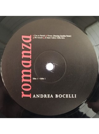35005779	 Andrea Bocelli – Romanza 2lp	" 	Pop, Classical"	Black, 180 Gram, Gatefold	1996	" 	Universal – 0602547189288"	S/S	 Europe 	Remastered	20.11.2015