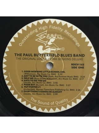 35005835		 The Paul Butterfield Blues Band – The Original Lost Elektra Sessions , 3lp	" 	Blues Rock"   	Black, Triplefold, RSD, Limited	1995	 Elektra – ROGV-165	S/S	 Europe 	Remastered	18.06.2022