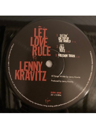 35005792	 Lenny Kravitz – Let Love Rule  2lp	" 	Pop Rock, Post Rock"	1989	" 	Virgin – 00602567581932"	S/S	 Europe 	Remastered	30.11.2018