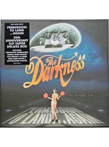 35006635	 The Darkness – Permission To Land… Again  BOX  5LP	" 	Hard Rock, Pop Rock, Glam"	2003	" 	Atlantic – 5054197570216"	S/S	 Europe 	Remastered	06.10.2023