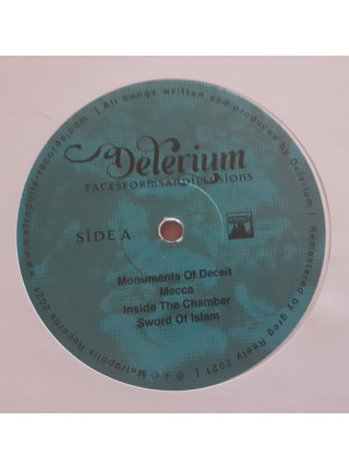 35003771	Delerium - Faces, Forms And Illusions (coloured)  2lp	" 	Electronic"	1988	" 	Metropolis – MET 1265V"	S/S	 Europe 	Remastered	2022