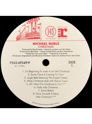 35007574		 Michael Bublé – Christmas	" 	Easy Listening, Swing, Holiday"	Black, 180 Gram	2011	" 	Reprise Records – 9362-49349-9"	S/S	 Europe 	Remastered	17.11.2014