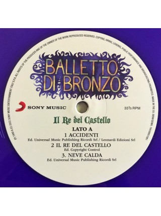 35007602		 II Balletto Di Bronzo – Il Re Del Castello	" 	Psychedelic Rock, Prog Rock"	Purple, 180 Gram, Limited	1990	" 	Sony Music – 19439951081"	S/S	 Europe 	Remastered	29.04.2022