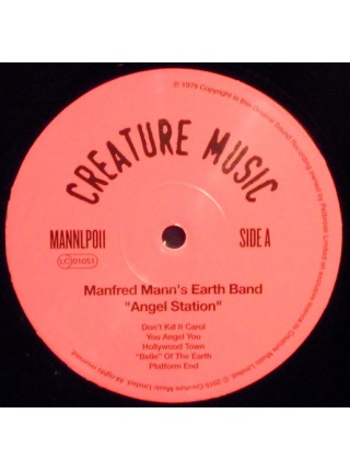 35008300	 Manfred Mann's Earth Band – Angel Station	" 	Art Rock, Pop Rock"	1979	"	Creature Music Ltd. – MANNLP011 "	S/S	 Europe 	Remastered	05.01.2018