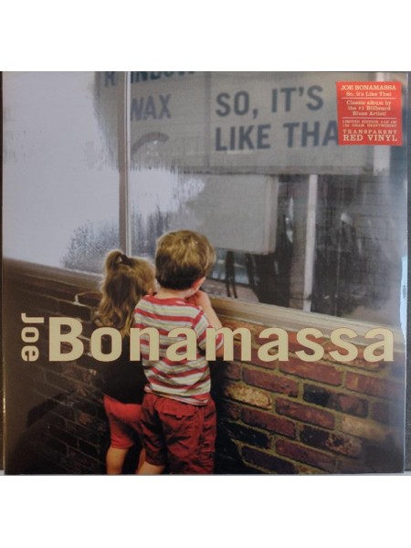 35008313	 Joe Bonamassa – So It's Like That, 2 lp, Tranparent Red, 180 Gram, Gatefold, Limited  	" 	Blues Rock"	2002	"	Provogue – PRD71561-2 "	S/S	 Europe 	Remastered	08.12.2023
