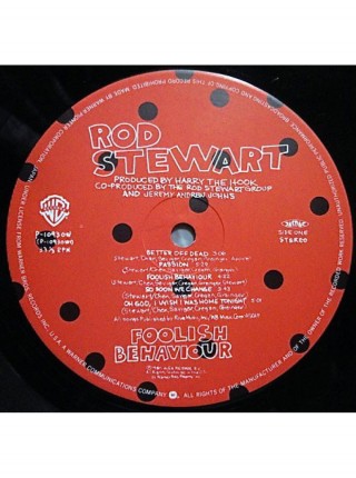 161163	Rod Stewart – Foolish Behaviour	"	Rock & Roll, Pop Rock"	1980	"	Warner Bros. Records – P-10930W"	NM/NM	Japan	Remastered	1980