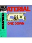 1402721	Material ‎– One Down	Electronic, Funk/Soul, Electro, Funk	1983	CBS/Sony 25AP-2754, Celluloid 25AP-2754	NM/NM	Japan