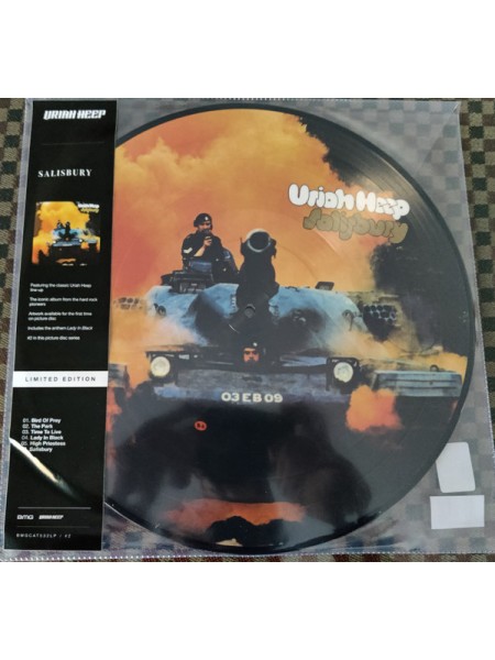 32000388	Uriah Heep – Salisbury  (Picture) 	1971	Remastered	2022	"	BMG – BMGCAT532LP"	S/S	 Europe 