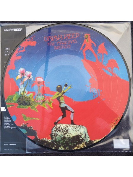 32000390	Uriah Heep – The Magician's Birthday   (Picture) 	1972	Remastered	2022	"	BMG – BMGCAT535LP"	S/S	 Europe 