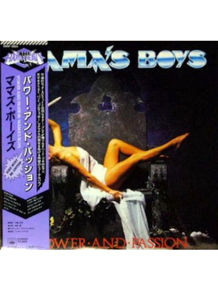 150667	Mama's Boys – Power And Passion  (no OBI)	"	Hard Rock "	1985	CBS/Sony – 28AP 3024	EX/EX	Japan