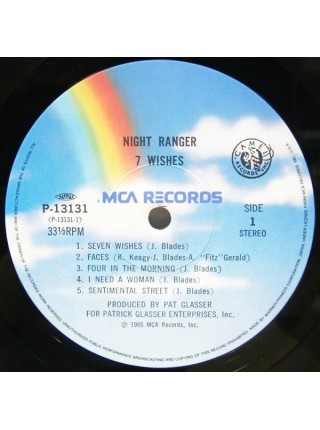 150675	Night Ranger – 7 Wishes	Hard Rock 	1985	MCA Records – P-13131	NM/NM	Japan