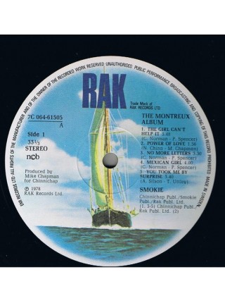 150690	Smokie – The Montreux Album	"	Soft Rock, Pop Rock"	1978	"	RAK – 7C 064-61505"	NM/NM	Sweden