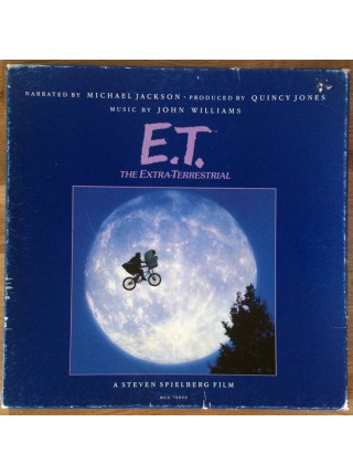 150713	Michael Jackson, John Williams  – E.T. The Extra-Terrestrial  BOX   POSTER	"	Children's"	1982	"	MCA Records – MCA 70000"	EX/EX	"	Canada"