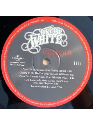 35004958	 Tony Joe White – Collected  2lp	" 	Blues Rock, Louisiana Blues"	2012	" 	Music On Vinyl – MOVLP2282"	S/S	 Europe 	Remastered	2019