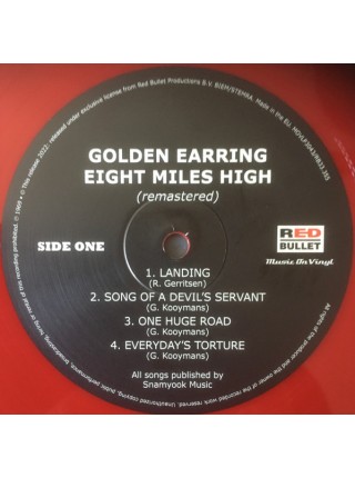 35004973		Golden Earring - Eight Miles High" 	Psychedelic Rock"	Red, 180 Gram, Limited	1969	" 	Music On Vinyl – MOVLP3043"	S/S	 Europe 	Remastered	"	8 апр. 2022 г. "