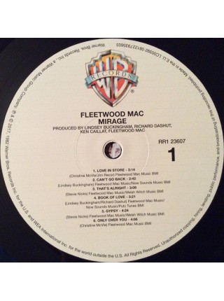 35002350	 Fleetwood Mac – Mirage	" 	Pop Rock"	1982	" 	Warner Bros. Records – 081227935603"	S/S	 Europe 	Remastered	19.05.2017