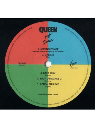35003241	 Queen – Hot Space	" 	Pop Rock, Arena Rock"	1982	" 	Virgin EMI Records – 00602547202772"	S/S	 Europe 	Remastered	25.09.2015