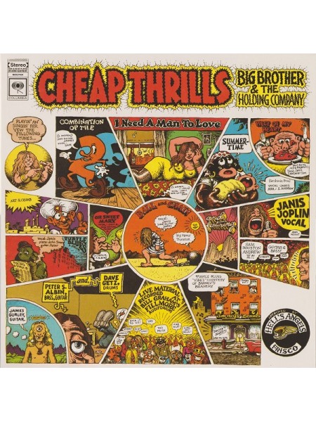 35004878	 Big Brother & The Holding Company – Cheap Thrills	" 	Blues Rock"	1968	" 	Music On Vinyl – MOVLP464, Columbia – KCS 9700"	S/S	 Europe 	Remastered	2012