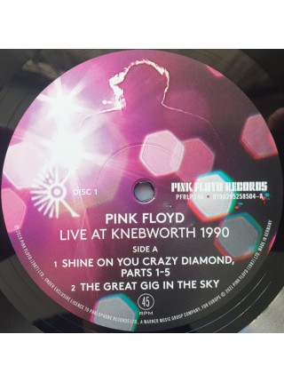 1800055	Pink Floyd – Live At Knebworth 1990  2lp	"	Classic Rock"	2021	"	Pink Floyd Records – PFRLP34"	S/S	Europe	Remastered	2021