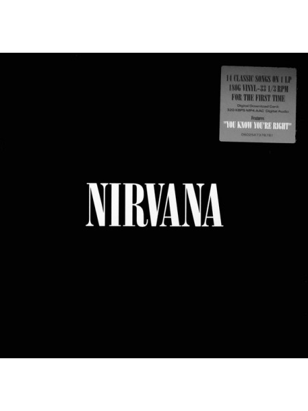 1800071	Nirvana – Nirvana 2LP	"	Grunge"	2002	"	DGC – 0602547378781, Sub Pop – 0602547378781"	S/S	Europe	Remastered	2015
