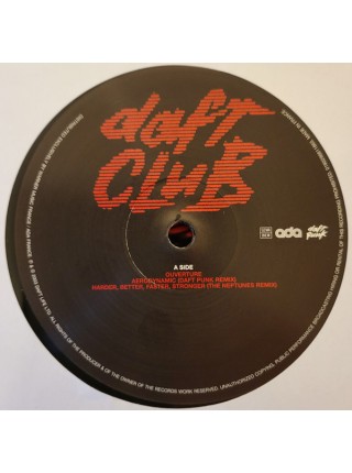 35006333		 Daft Punk – Daft Club 2 lp	" 	House, Electro"	Black, 180 Gram	2003	" 	ADA (6) – 0190296611865"	S/S	 Europe 	Remastered	9.9.2022