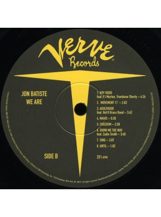 35006371	 Jon Batiste – We Are	" 	Jazz, Funk / Soul, Pop"	2021	" 	Verve Records – 00602435561653"	S/S	 Europe 	Remastered	19.03.2021