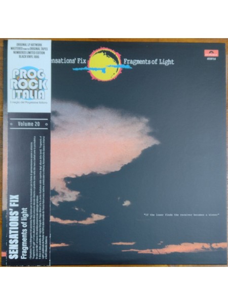 35006381	 Sensations' Fix – Fragments Of Light	" 	Prog Rock"	1974	" 	Universal Music Italia s.r.l. – 0602445587162"	S/S	 Europe 	Remastered	04.11.2022