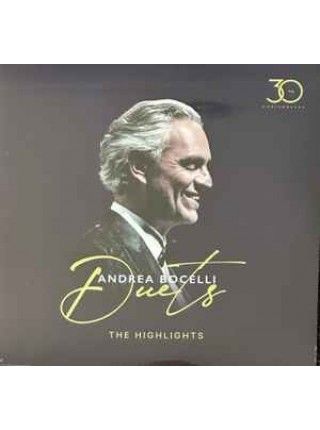 35085574	 Andrea Bocelli – Duets – 30th Anniversary (The Highlights)	 	"	Jazz, Latin, Pop"	Black, 180 Gram	2024	"	Decca – 060246524106"	S/S	 Europe 	Remastered	25.10.2024