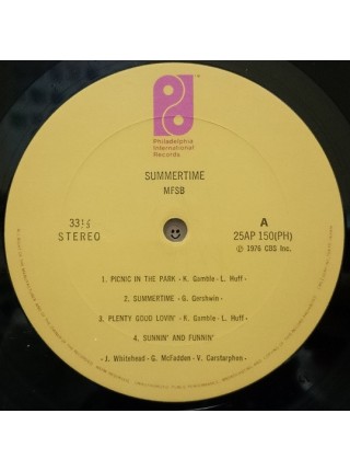 1401566	MFSB ‎– Summertime (no OBI)	Electronic Funk/Soul Disco	1973	Philadelphia International Records ‎– 25AP 150	NM/NM	Japan