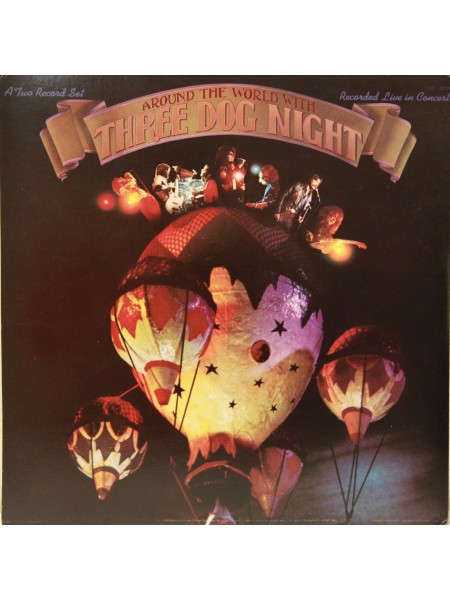 1401584	Three Dog Night ‎– Around The World With Three Dog Night (no OBI) 2lp	Classic Rock	1973	Probe IPP 9308 1B	NM/NM	Japan