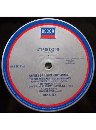 1401586	Thin Lizzy ‎– Shades Of A Blue Orphanage (Re unknown)	Hard Rock	1972	Decca ‎– TXS 108	NM/NM	UK&Europe