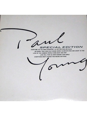 1401624		Paul Young – Special Edition	New Wave, Pop Rock, Pop	1985	Epic/Sony – QX-3P-95005	NM/NM	Japan	Remastered	1985