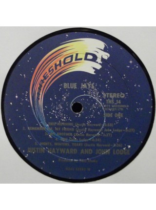 1401635		Justin Hayward, John Lodge ‎– Blue Jays	Classic Rock	1975	Treshold Records THS 14	NM/EX	USA	Remastered	1975