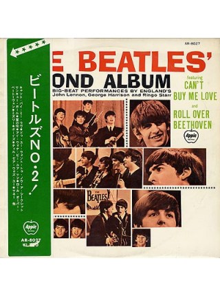 1402740	The Beatles - The Beatles' Second Album  (Re 1969)  Red Wax	Pop Rock	1964	Apple Records AR-8027	EX/VG+	Japan