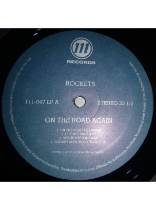 3000004		Rockets – On The Road Again	"	Space Rock, Disco"	1978	"	111 Records (2) – 111-047LP"	S/S	Europe	Remastered	2019