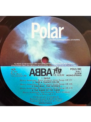 3000023		ABBA – The Album	"	Soft Rock, Classic Rock, Europop"	1977	" 	Polar – POLS 282, Polar – 00602527346519"	S/S	Europe	Remastered	2011