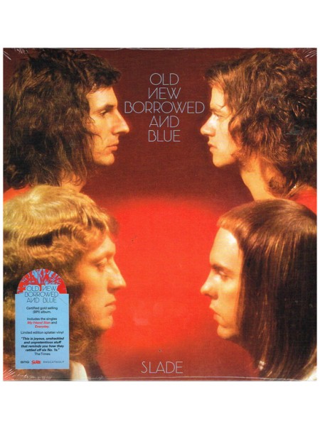 3000036		Slade – Old New Borrowed And Blue, Splatter Vinyl	"	Glam, Hard Rock"	1974	"	BMG – BMGCAT503LP"	S/S	Europe	Remastered	2021