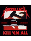 400007		"Metallica – Kill 'Em All, 	2 x Vinyl, 12"",  45 RPM"	"	Thrash, Speed Metal"	1983	"	Warner Bros. Records – 343676-1"	S/S	USA	Remastered	2008