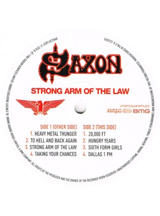 35004326	Saxon - Strong Arm Of The Law (coloured)	" 	Hard Rock, Heavy Metal"	1980	" 	BMG – BMGCAT160LP"	S/S	 Europe 	Remastered	"	30 мар. 2018 г. "